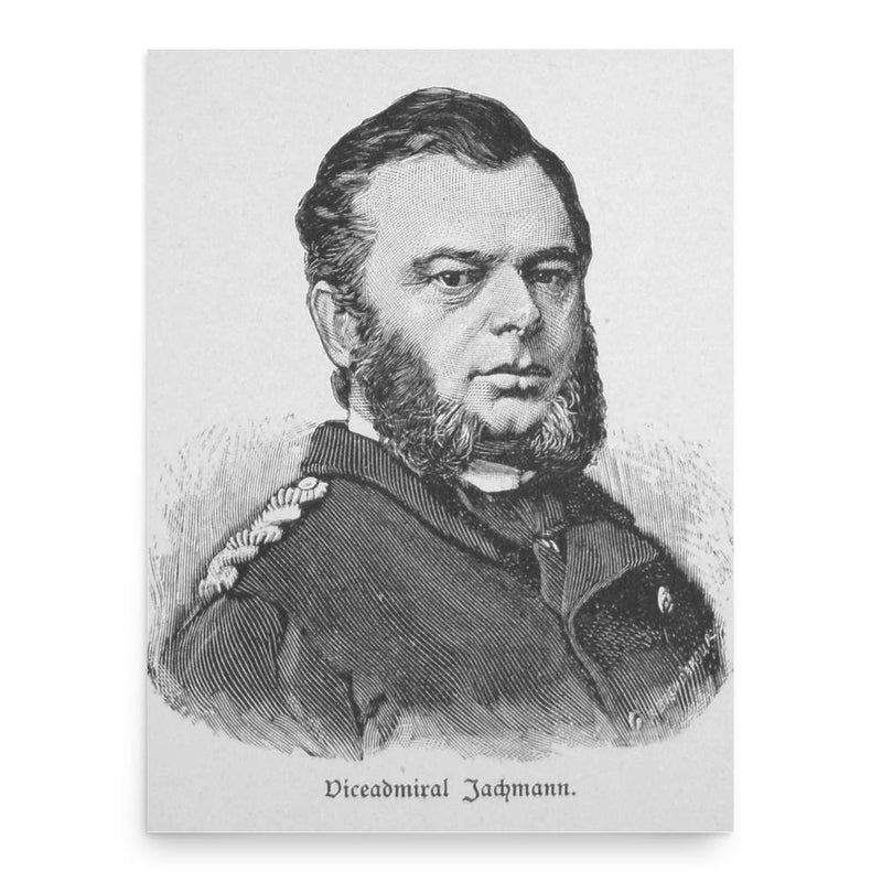 Eduard von Jachmann poster print, in size 18x24 inches.
