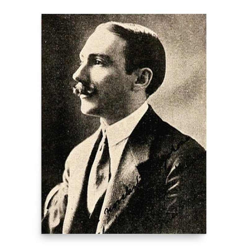 Eduardo Barrios poster print, in size 18x24 inches.