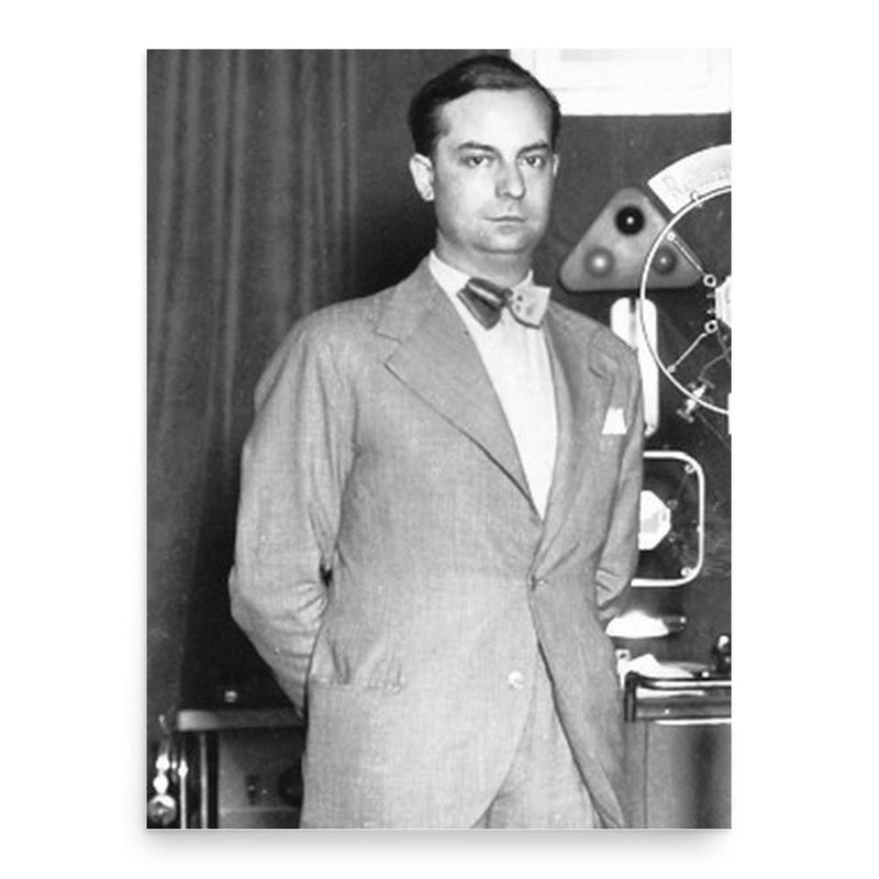 Eduardo Blanco Amor poster print, in size 18x24 inches.