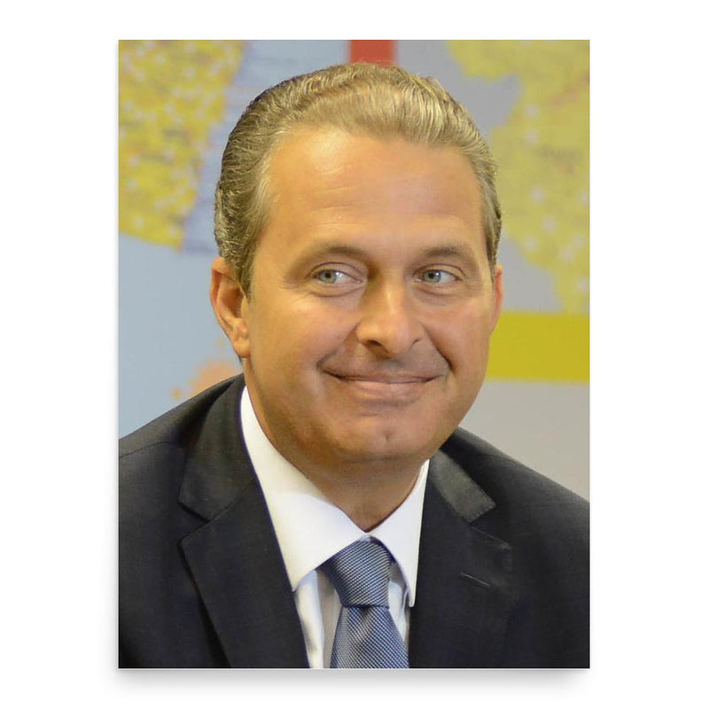 Eduardo Campos poster print, in size 18x24 inches.