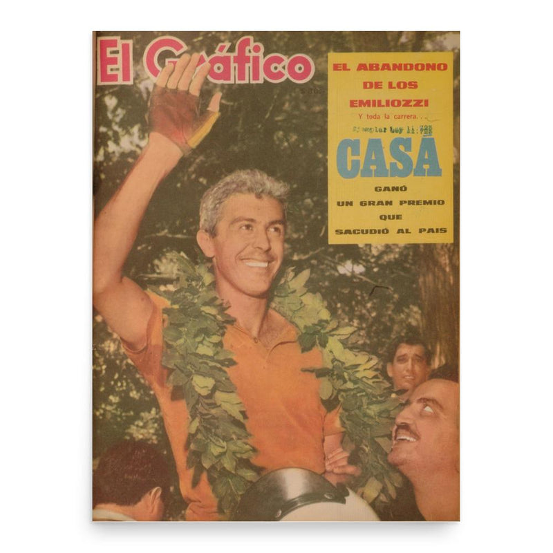 Eduardo Casa poster print, in size 18x24 inches.