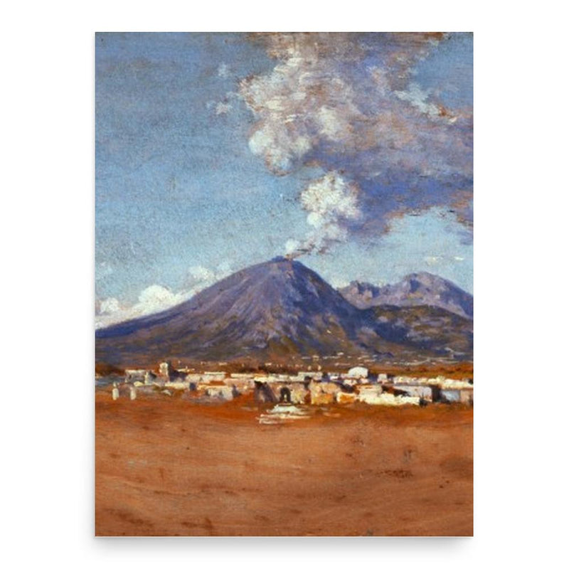 Eduardo Dalbono poster print, in size 18x24 inches.