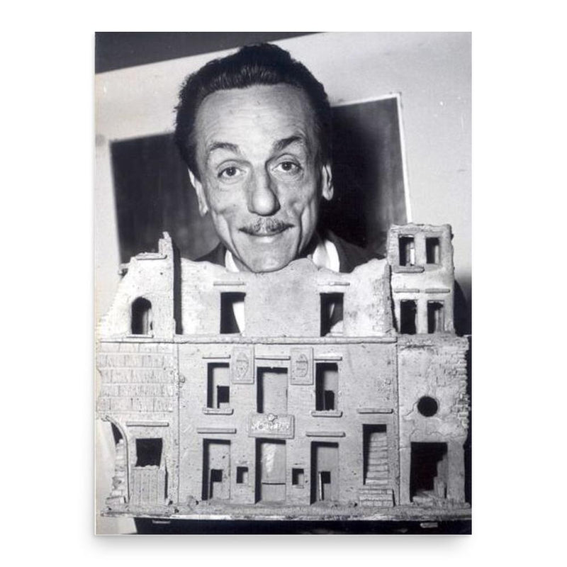 Eduardo De Filippo poster print, in size 18x24 inches.