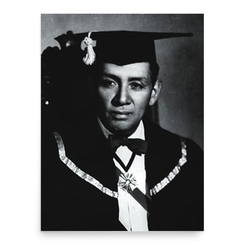 Eduardo Morales Miranda poster print, in size 18x24 inches.