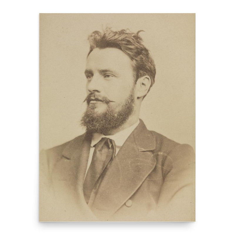 Edvard Diriks poster print, in size 18x24 inches.