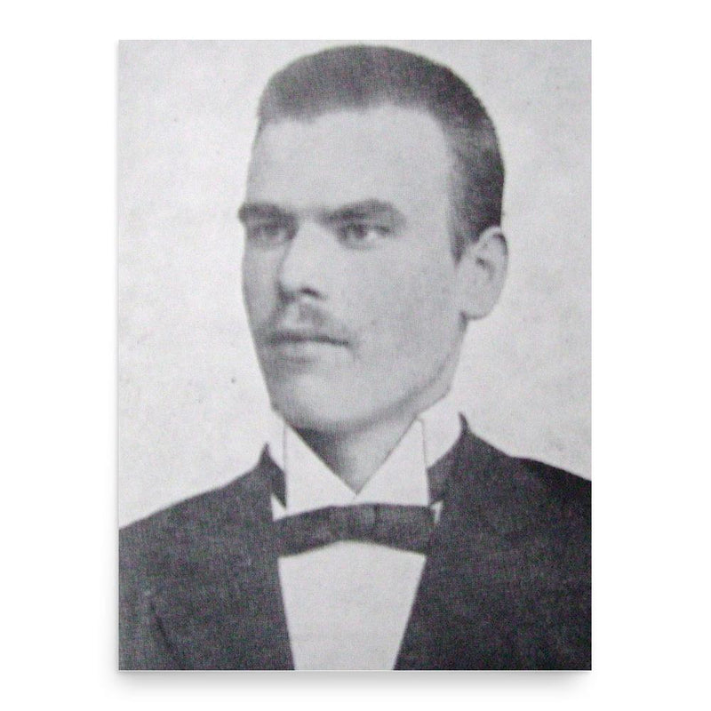 Edvard Johanson poster print, in size 18x24 inches.