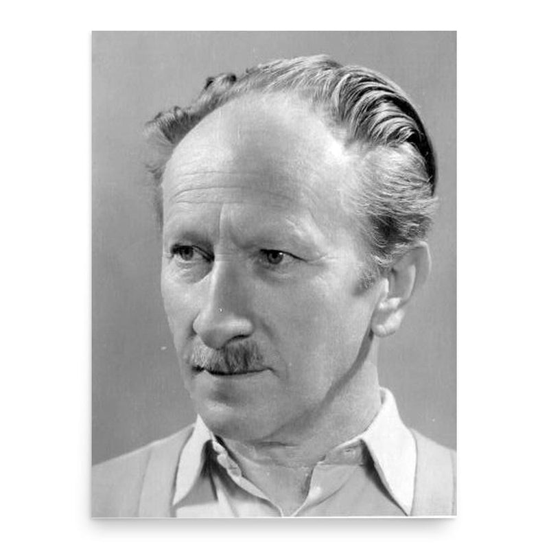 Edvard Kocbek poster print, in size 18x24 inches.