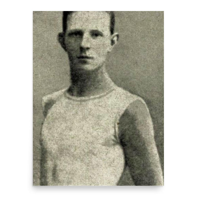 Edvard Larsen poster print, in size 18x24 inches.