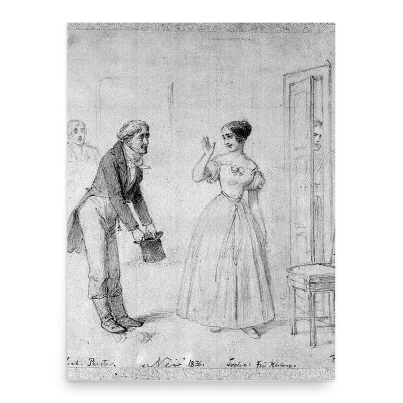 Edvard Lehmann poster print, in size 18x24 inches.