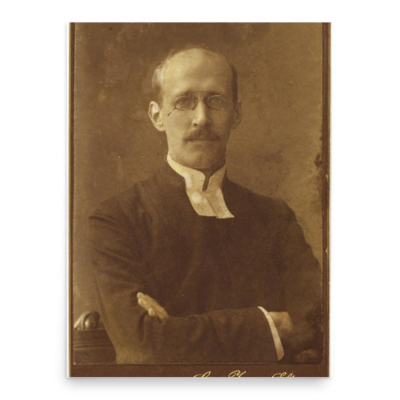 Edvard Magnus Rodhe poster print, in size 18x24 inches.