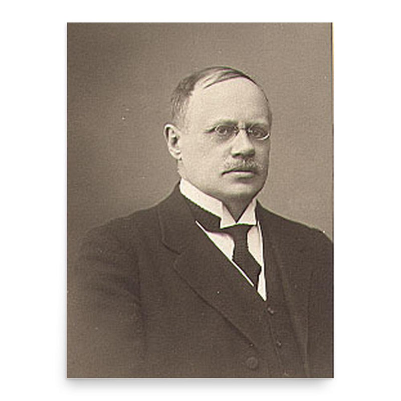 Edvard Westermarck poster print, in size 18x24 inches.