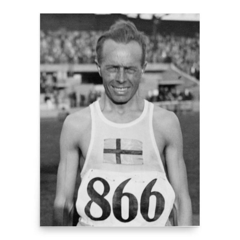 Edvin Wide poster print, in size 18x24 inches.