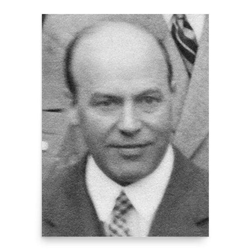 Edward Andrade poster print, in size 18x24 inches.