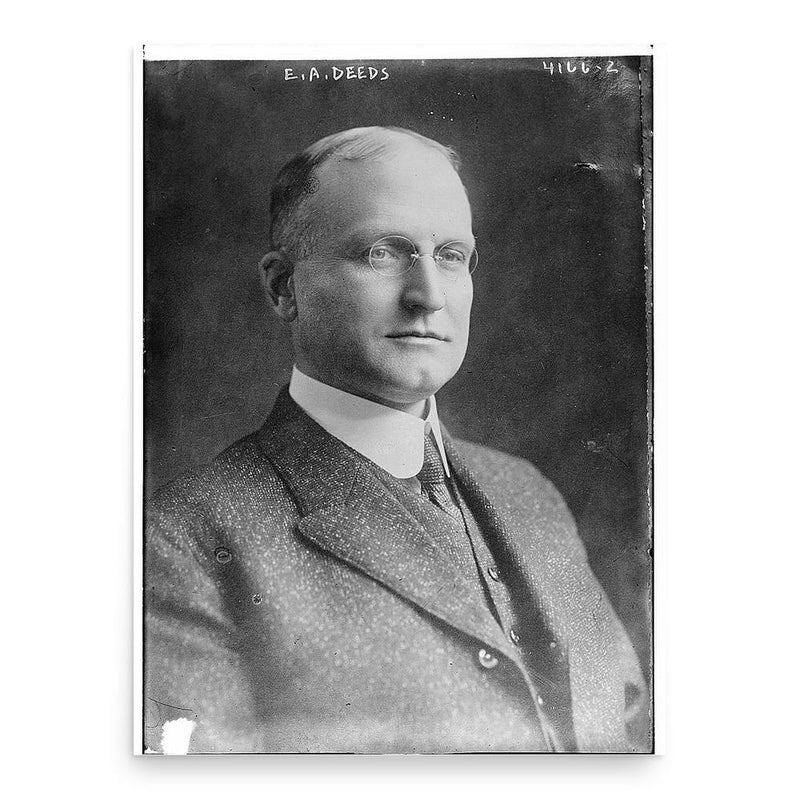 Edward Andrew Deeds poster print, in size 18x24 inches.