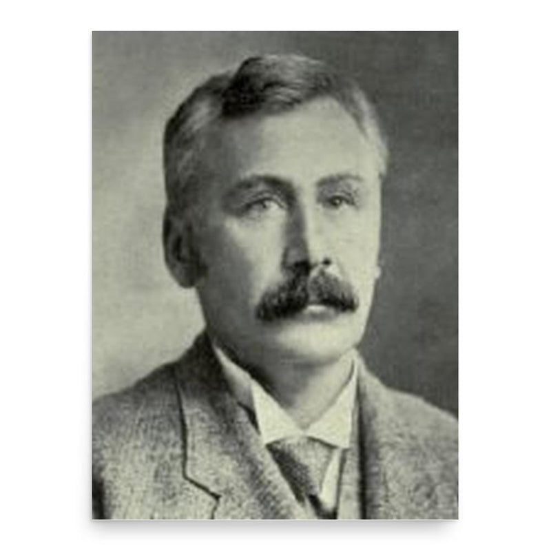 Edward Arthur Lancaster poster print, in size 18x24 inches.