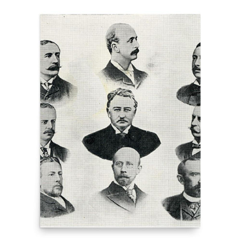 Edward Arthur Maund poster print, in size 18x24 inches.