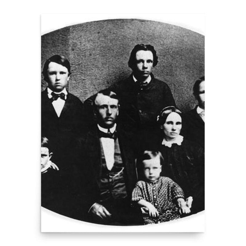 Edward Bailey poster print, in size 18x24 inches.