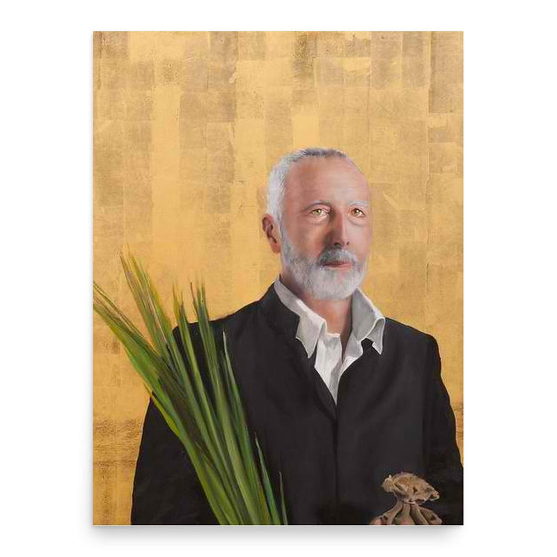 Edward Bamber poster print, in size 18x24 inches.