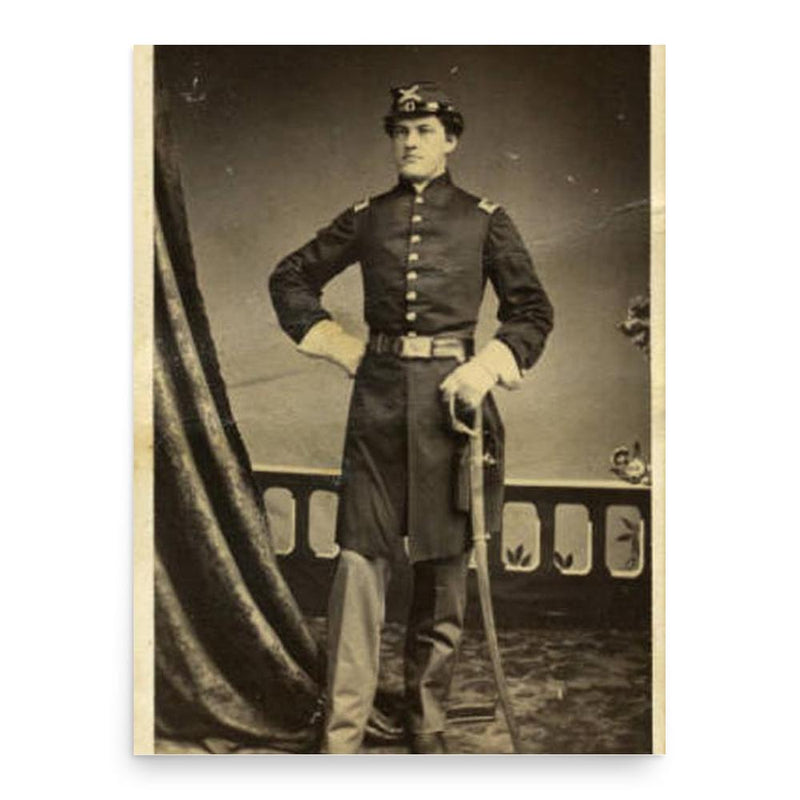 Edward Bancroft Williston poster print, in size 18x24 inches.