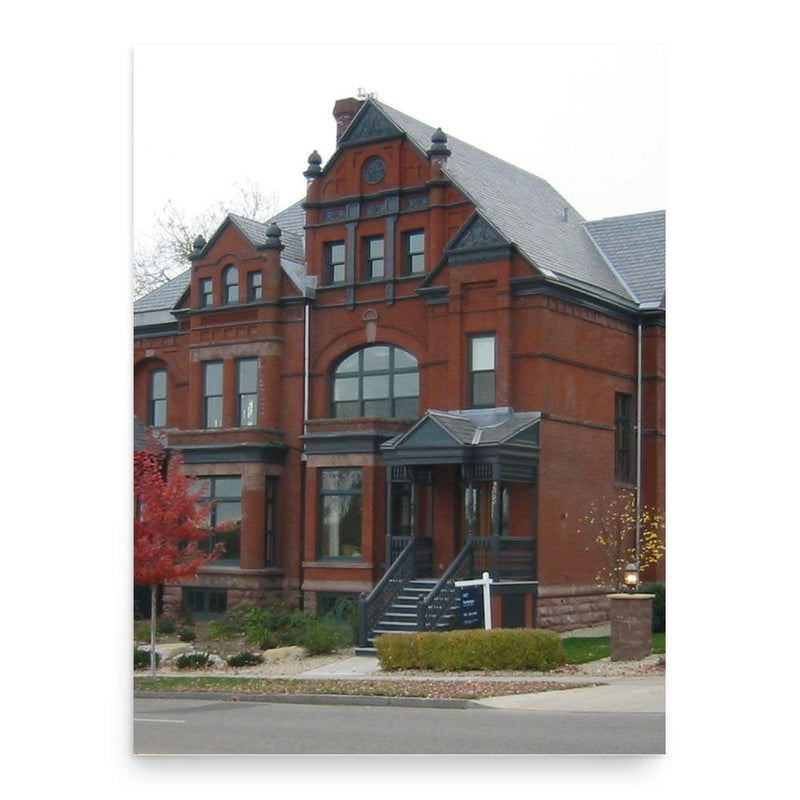 Edward Bassford poster print, in size 18x24 inches.