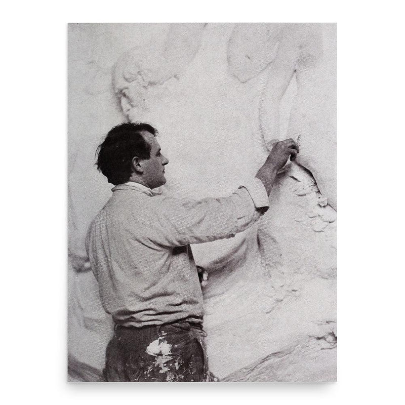 Edward Berge poster print, in size 18x24 inches.