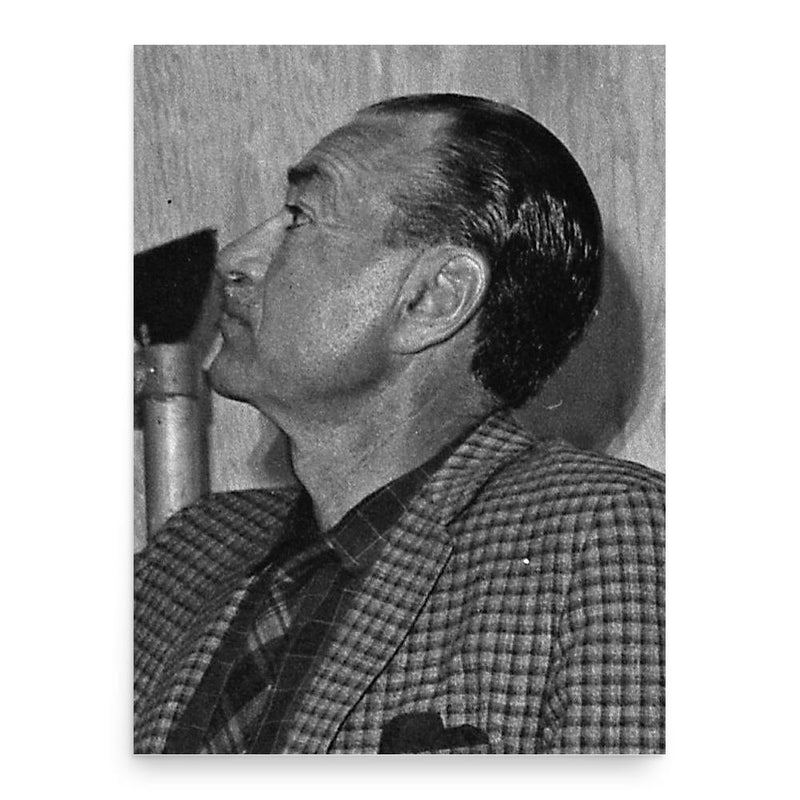 Edward Biberman poster print, in size 18x24 inches.