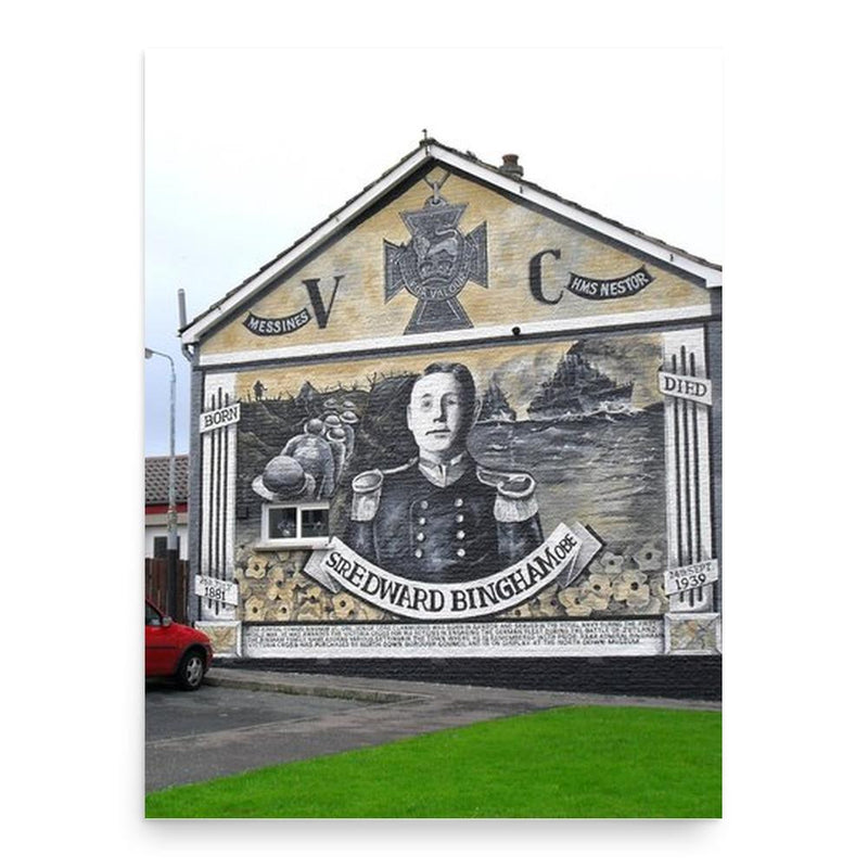 Edward Bingham poster print, in size 18x24 inches.