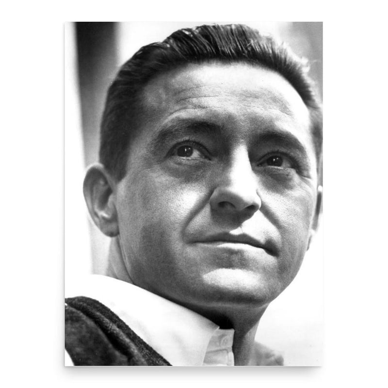 Edward Binns poster print, in size 18x24 inches.