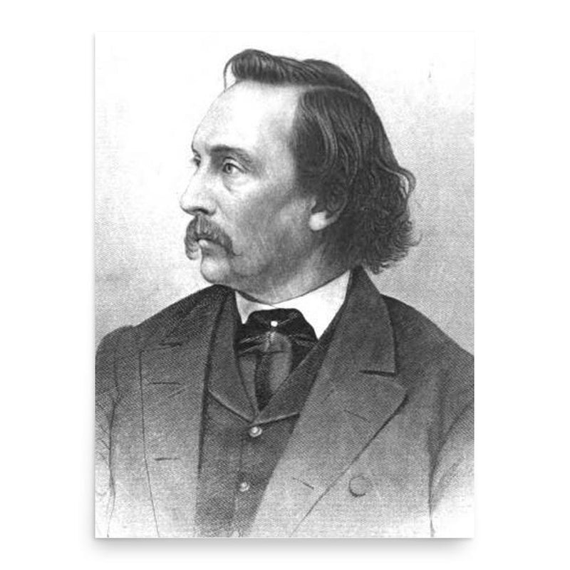 Edward Bliss Foote poster print, in size 18x24 inches.