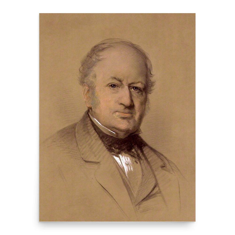 Edward Blore poster print, in size 18x24 inches.