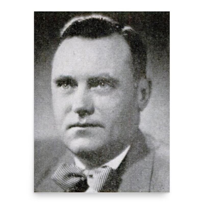 Edward Bonin poster print, in size 18x24 inches.