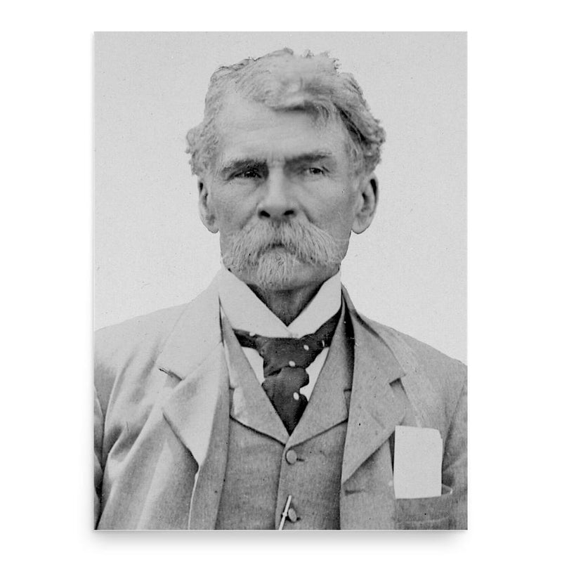 Edward Braddon poster print, in size 18x24 inches.