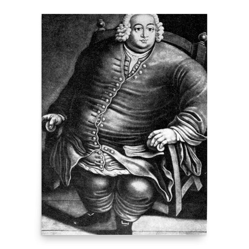 Edward Bright poster print, in size 18x24 inches.