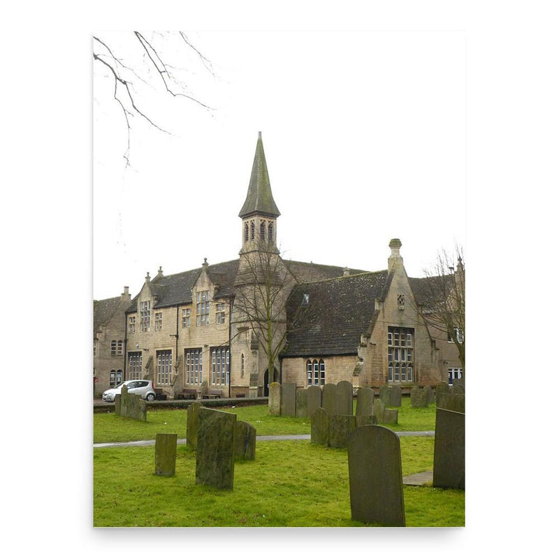 Edward Browning poster print, in size 18x24 inches.