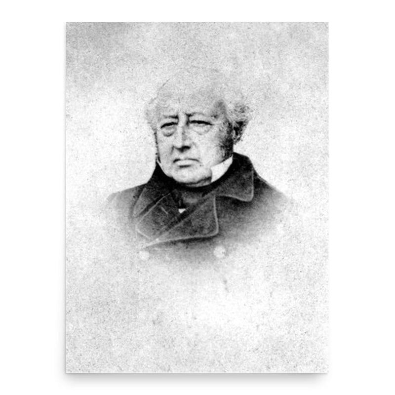 Edward Bury poster print, in size 18x24 inches.