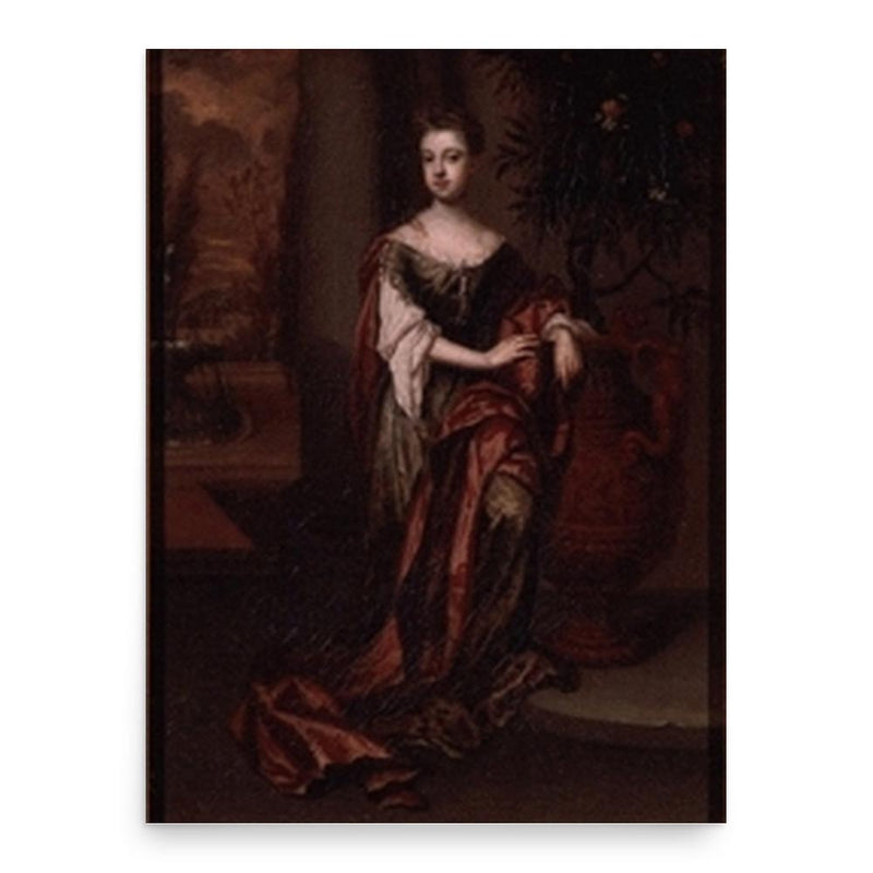 Edward Byng poster print, in size 18x24 inches.