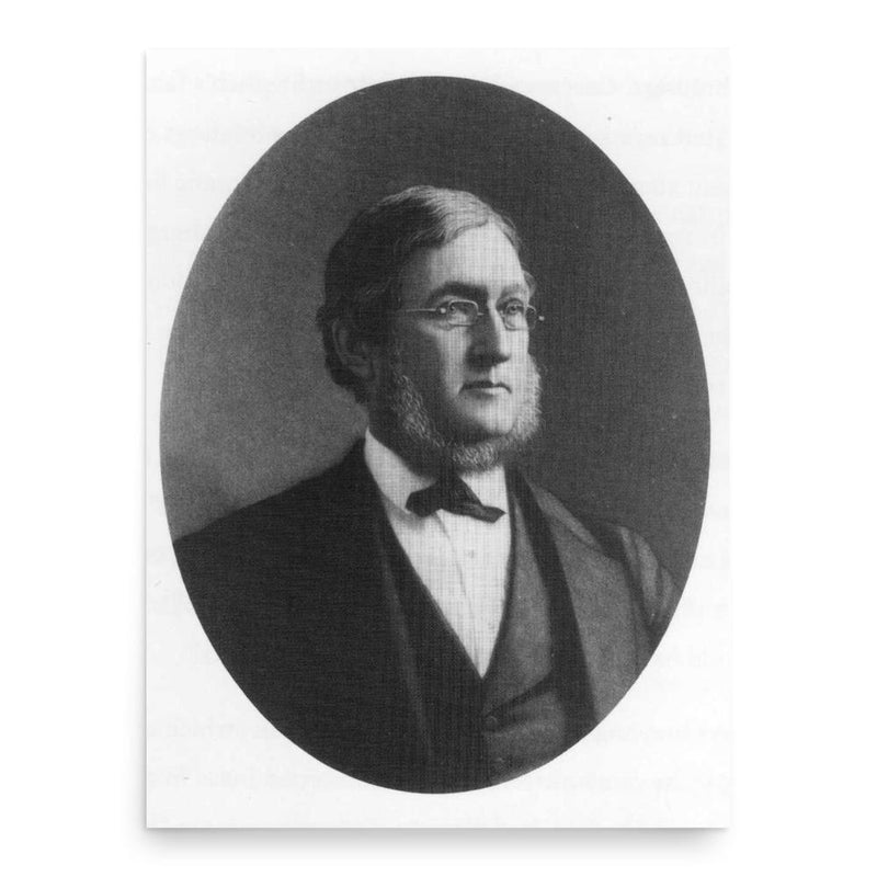 Edward Cabot Clark poster print, in size 18x24 inches.