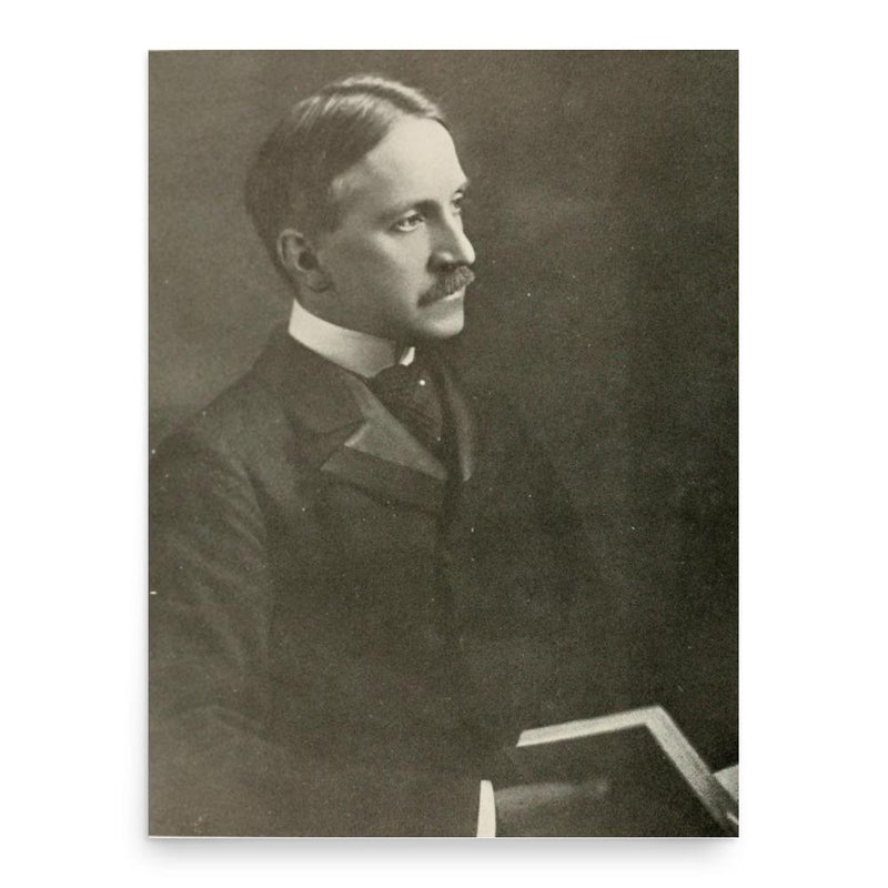 Edward Caldwell Moore poster print, in size 18x24 inches.