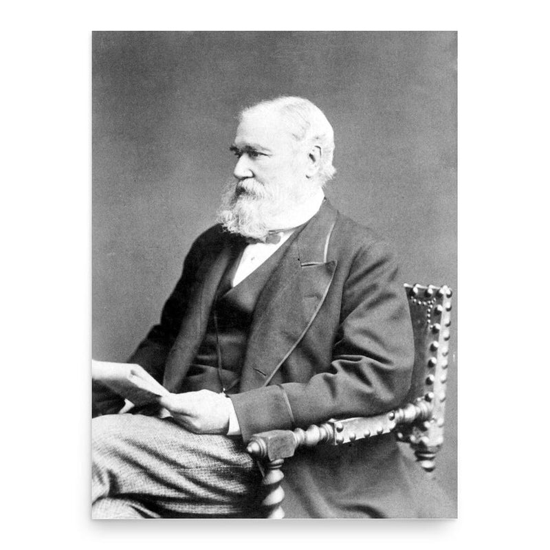 Edward Castres Gwynne poster print, in size 18x24 inches.