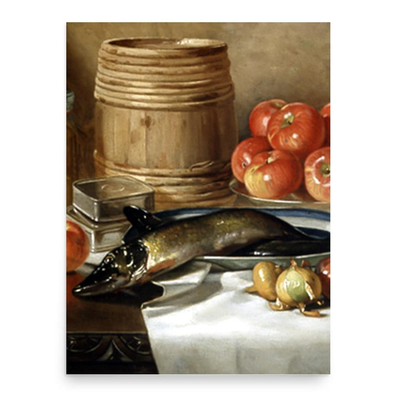 Edward Chalmers Leavitt poster print, in size 18x24 inches.