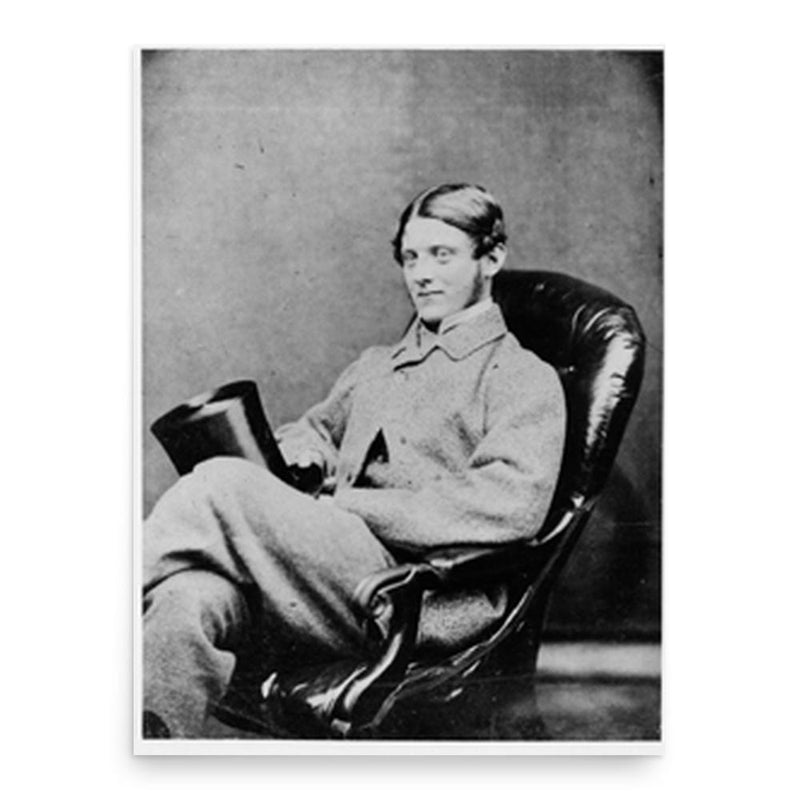 Edward Chandos Leigh poster print, in size 18x24 inches.