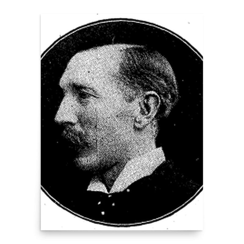 Edward Charles Ellice poster print, in size 18x24 inches.