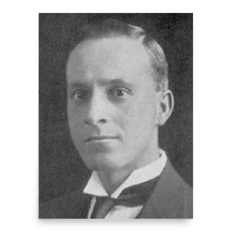 Edward Charles Riley poster print, in size 18x24 inches.