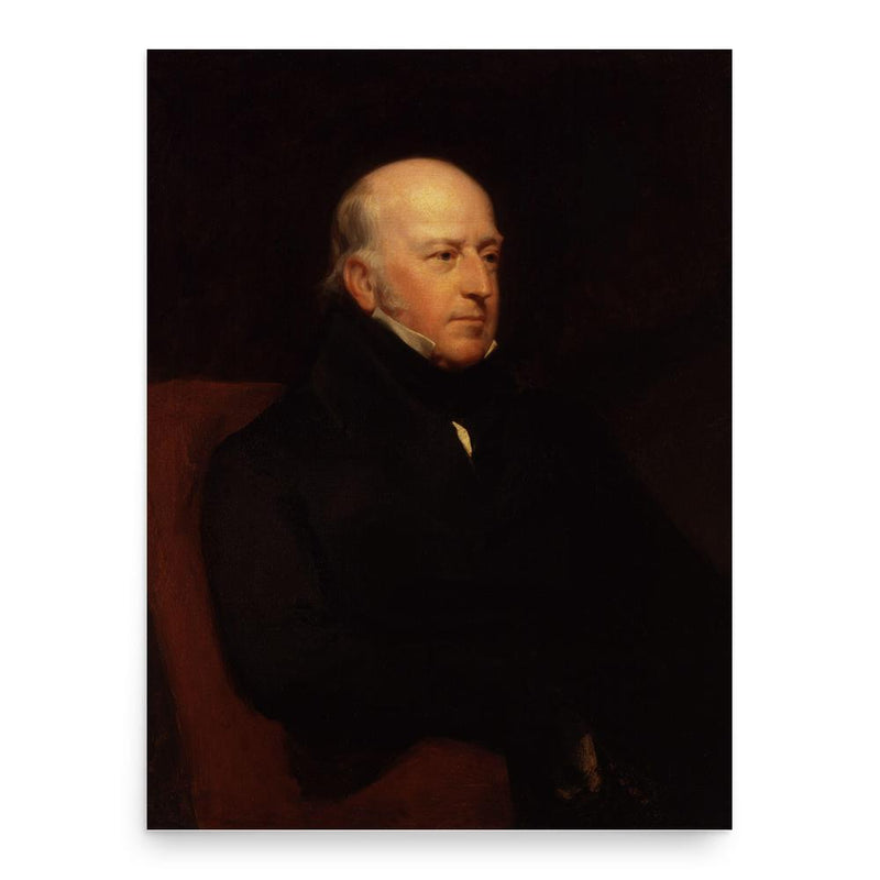 Edward Codrington poster print, in size 18x24 inches.
