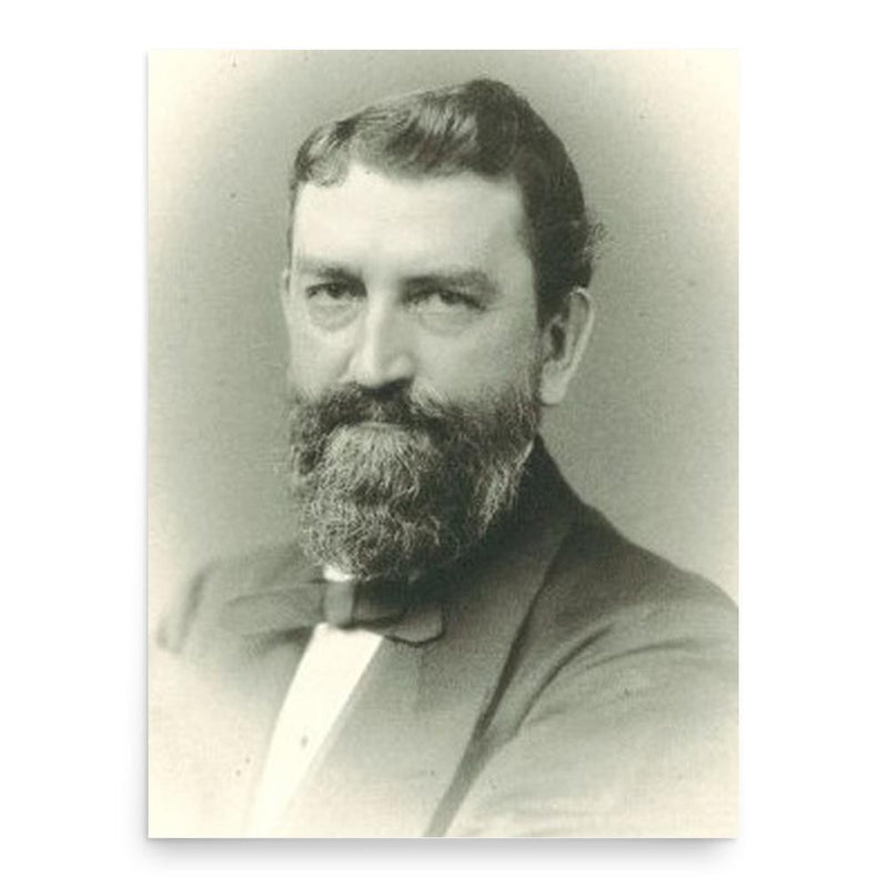 Edward Coke Billings poster print, in size 18x24 inches.