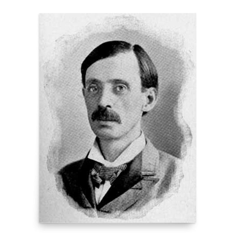 Edward Coke Crow poster print, in size 18x24 inches.