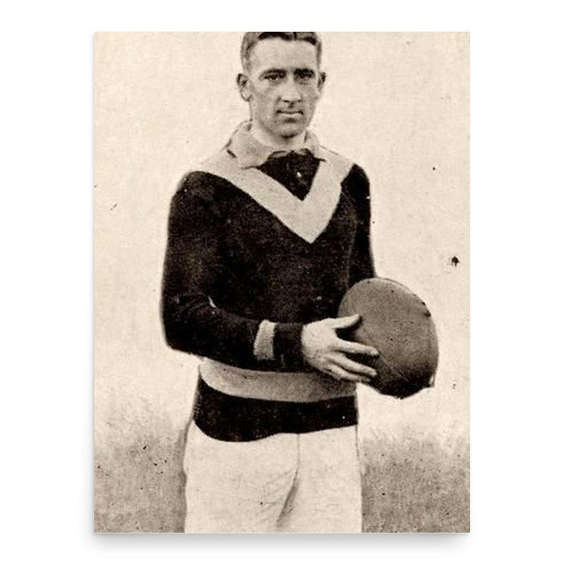 Edward Cordner poster print, in size 18x24 inches.