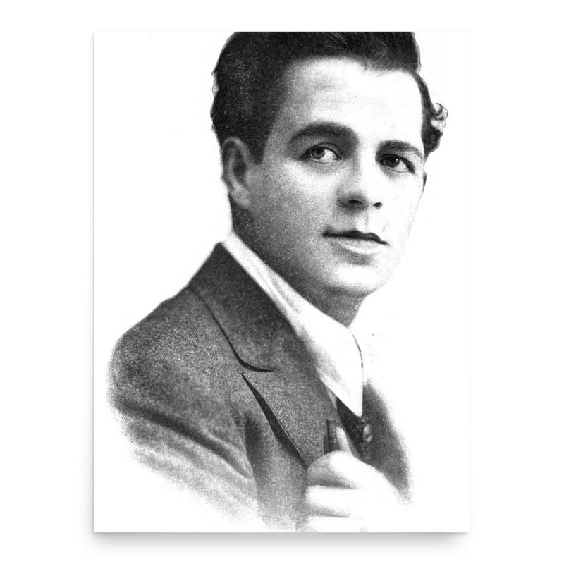 Edward Coxen poster print, in size 18x24 inches.