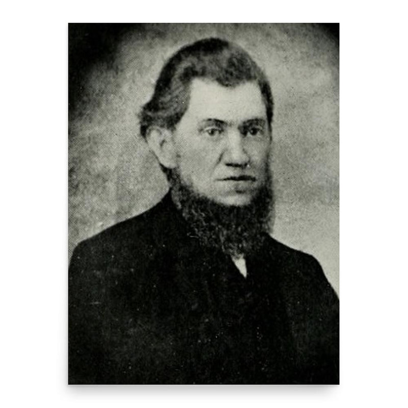 Edward Crossland poster print, in size 18x24 inches.