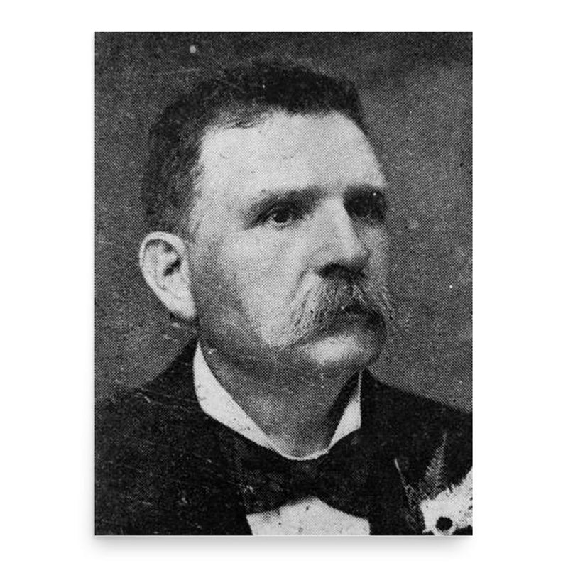 Edward David Miles poster print, in size 18x24 inches.